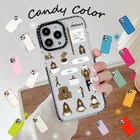 ราคา CASETiFYวินัยในตนเองกาแฟสาวสําหรับIPhone 11 14 15 Pro Max 12 13 Mini Cover X XR XS MaxซิลิโคนกันชนใสSE 2022 6 7 8 Plusปลอกกันกระแทก (42015749095)