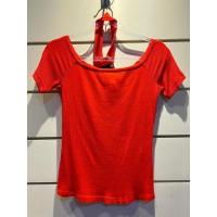 ราคา เสื้อรัดรูปสีแดงคอเว้า (27112169841)