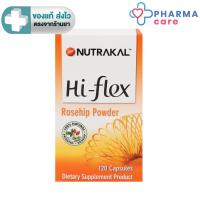 ราคา Nutrakal Hi-flex นูทราแคล ไฮ-เฟล็กซ์ ผลิตภัณฑ์เสริมอาหาร ผงโรสฮิป จาก Denmark 30, 120 แคปซูล [PC] (25411764965)
