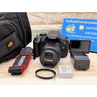 ราคา Canon700D+18-55 สภาพดี เมนูไทย ใช้งานได้ปกติทุกระบบ (28523133252)