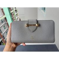 ราคา กระเป๋าสตางค์ใบยาว ยี่ห้อ LYN ของแท้ !! [มือ2ใช้เอง] สีฟ้าออกเทา สภาพตามรูป ดูก่อนสั่งซื้อ (10172000339)