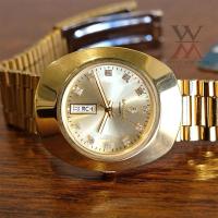 ราคา นาฬิกา SANDOZ รุ่น 89420 GG01 Quartz 3ATM (หน้าทอง-เรือนทอง) Distar (23563222379)