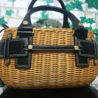 ราคา กระเป๋าหวาย Samantha Thavasa สีดำ เเบรนด์ดังจากญี่ปุ่น (มือสอง) คุณภาพดี (5144331664)