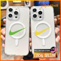 ราคา เข้ากันได้กับ iphone 16 Pro Max big nike โลโก้สีเหลือง 12 13 14 15 11 Pro Max ปลอก xr xs Max 7 8 Plus โปร่งใส PC H (43469371252)