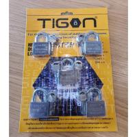 ราคา กุญแจระบบมาสเตอร์คีย์40mคอสั้น 5 ตัวชุดtigon (5734840506)
