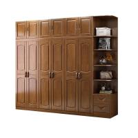 ราคา โมเดิร์นที่เรียบง่ายใหม่จีนไม้ยางพาราไม้เนื้อแข็งตู้เสื้อผ้าห้องเช่าตู้เสื้อผ้าห้องนอนตู้ตู้เก็บของตู้เก็บของ (43425501942)