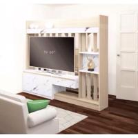 ราคา ตู้โชว์กั้นห้อง ขนาด 220 x 60 x 200 cm. มีไฟดาวน์ไลท์ ระแนงทั้ง 2 ฝั่ง (24438464682)