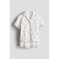 ราคา H&M(เอชแอนด์เอ็ม) ชุดนอนผ้ายืดทอลาย เด็กผู้หญิง 1227413_1 (25767969511)