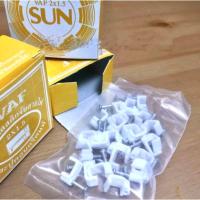 ราคา กิ๊ปพลาสติกจับสายไฟ กิ๊บตอกสายไฟ ขนาด 2*1.5 SUN (22084239410)