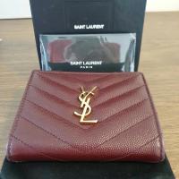 ราคา YSL Monogram Quilted Wallet (9008490038)