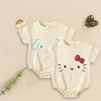 ราคา ชุดบอดี้สูท รอมเปอร์ แขนสั้น พิมพ์ลายแมว Sanrio Cinnamoroll Kitty สําหรับเด็กทารก (25522281728)