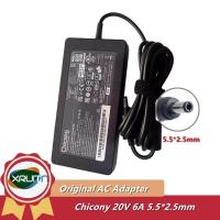 ราคา Original Chicony A17-120P2A A120A0061P 120W อะแดปเตอร์ AC 20V 6A สําหรับ Intel NUC13VYKi7 NUC13VYKi5 NUC13AN[x]v7 Mini แล็ปท็อป (43171196354)