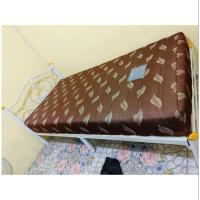 ราคา Perfect(ชุดเตียง+ที่นอนสปริง9นิ้ว)เตียงเหล็กขา2นิ้วพร้อมที่นอนสปริงShakespeareผ้านุ่มขนาด3.5ฟุตมีสีดำ/สีขาว/สีฟ้า/สีชมพู (26556180943)