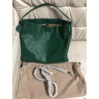 ราคา กระเป๋าหนังแกะแท้สีเขียวเหนี่ยวทรัพย์ (16574357772)