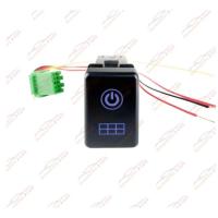 ราคา สวิทซ์ ON OFF ตรงรุ่น ISUZU D-MAX 2020 เปิด ปิด ไฟตัดหมอกหรือสวิทซ์ทั่วไป ไฟสีน้ำเงิน (26910023693)