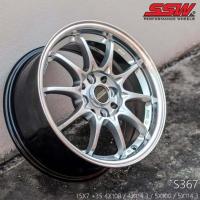 ราคา ล้อแม็ก SSW CE28 4รู100/114.3 สีไฮเปอร์ กว้าง7 ขอบ15นิ้ว(ราคา4วง) (26743414247)
