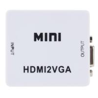 ราคา Hd 1080P MINI HDMI to VGA Converter พร้อม Audio HDMI to VGA Video Box Adapter สําหรับ Xbox360 PC DVD PC (24329840825)