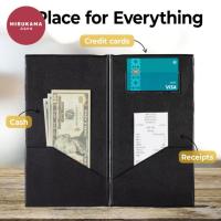 ราคา สมุดเดินบิล สมุดทอนเงิน สมุดเช็คบิล หนังPU หรู กันน้ำ พิมพ์Thank You BILL-101 (26169915770)