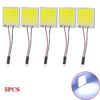 ราคา Y5PCS สีขาว T10 W5w Cob 48SMD 48LED รถ Led Clearance ใบอนุญาตโคมไฟภายในอัตโนมัติอ่านหลอดไฟ Trunk Festoon ไฟ DC 12V (28412030786)