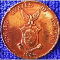 ราคา เหรียญ​ฟิลิปปินส์​ Philippines, 1​Centavo, (ยุคเป็นเมืองขึ้นของ​USA), #​3338L, ใช้แล้ว (19951112671)