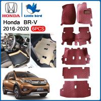 ราคา little bird พรมปูพื้นเข้ารูปรถยนต์ Honda BR-V BRV ปี2016-2020 5/7ที่นั่ง ( หนังแท้PVC 12สี ) พรมปูพื้นรถยนต์ พรมรถยนต์ (5307680083)