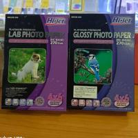 ราคา กระดาษโฟโต้อิงค์เจ็ท ผิวมันเงา, ผิวกึ่งมันกึ่งด้าน 4X6นิ้ว 270แกรม HI-JET Lab Paper (10882180973)
