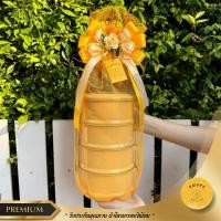 ราคา ปิ่นโต ปิ่นโตพระ ปิ่นโตเคลือบ ปิ่นโตเคลือบเหลืองขอบเขียว ขนาด 14 เซนติเมตร 4 ชั้น (24328997810)