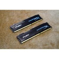 ราคา RAM PC (แรมพีซี) KINGSTON HyperX FURY BLACK (HX316C10FBK2/8) 8GB (4GBx2) DDR3/1600 (8515384372)