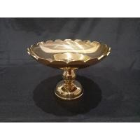 ราคา พานทองเหลือง (แท้) ขอบหยัก (พานจีบ) พานจีบทองเหลือง 6 นิ้ว (20008170620)