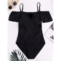 ราคา ชุดวันพีชสีดำปาดไหล่ (12421120061)