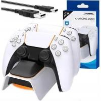 ราคา แท่นชาร์จจอย Ps5 ของ DOBE มีไฟบอกสถานะ (Ps.5 Charging Dock by DOBE) (29503310836)