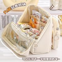 ราคา 2025 กล่องดินสอความจุขนาดใหญ่เก้าชั้นใหม่สำหรับนักเรียนระดับประถมศึกษาและนักเรียนมัธยมต้น (27139541721)