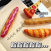 ราคา Little Red Book กล่องดินสอสร้างสรรค์ตลกปากกาลูกลื่นขนาดกลางพิซซ่า Baguette รูปร่างจําลองอาหารปากกาลูกลื่น (40873280012)