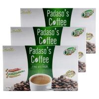 ราคา Padaso's Coffee กาแฟพาดาโซ่ กาแฟลดน้ำหนัก 10 ซอง (3กล่อง) (3678358884)