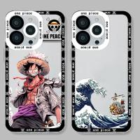 ราคา เคสโทรศัพท์มือถือใส แบบนิ่ม ลายการ์ตูนวันพีช สําหรับ iPhone 15 14 13 12 11 Pro Max XR X XS Max 7 8 14 15 Plus SE 2020 12 13 Mini (25224945277)