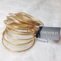 ราคา กำไลเซต 15 ชิ้น Forever 21 (31818061)