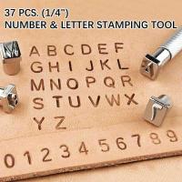 ราคา 37 ชุดปั๊มตัวอักษร ชิ้น emed โลหะ ตัวอักษรและตัวเลข เครื่องมือปั๊มหนัง ขนาด 3.5 มม./6.5 มม. มม. (42760383171)