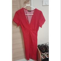 ราคา เดรสยาวสีแดงยี่ห้อ cotton on มือสอง (7318965879)