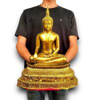 ราคา พระบูชา พระศรีศาสดา วัดพระศรีรัตนตรัย ขนาด 5 นิ้ว ทองเก่า วัตถุเรซิ่น sumpatichami_ppk (29309922910)