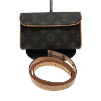 ราคา LOUIS VUITTON Pochette Waist Bag Monogram Florentine M51855 Canvas Brown PVC Direct from Japan Seco (29171667210)