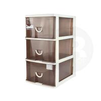 ราคา Keyway รุ่น P5-0030 ตู้ลิ้นชัก 3 ชั้นสำหรับเก็บของ ใส่รองเท้าได้ (23083175557)