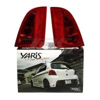 ราคา ไฟทับทิมท้าย YARIS 2005 2006 2007 2008 ไฟทับทิมท้าย แบบหลอดไฟ สีแดง ติดตั้ังได้ทันที (24042906824)