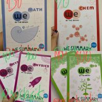 ราคา We summary สรุปคณิตศาสตร์ เคมี ฟิสิกส์ และชีวะ ม.ต้น (We by the brain) (10300567173)