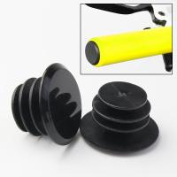 ราคา 1 คู่ MTB จักรยานเสือหมอบ Handlebar Caps พลาสติก Handle End Plug Handle Grip Bar End Stoppers สีดําสีแดงสีขาว (28953665207)