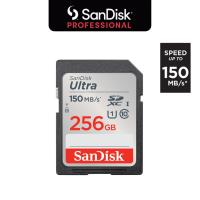 ราคา SanDisk Ultra SD Card 256GB Class 10 Speed 150MB/s (SDSDUNC-256G-GN6IN, SD Card) กล้องถ่ายรูป DSLR (26163476226)