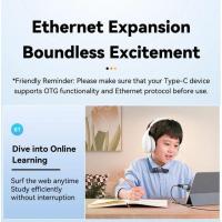 ราคา JKMLLCM ESSAGER OTG LAN RJ45 ถึง Type C Ethernet Adapter 100Mbps - ES-OTG22 (40324771541)