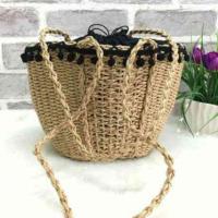 ราคา Zara Rope Bag (Outlet) กระเป๋าแบรนด์เนม (373370536)