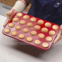 ราคา พิมพ์มัฟฟิน คัพเค้ก ขนาดเล็ก 24 ถ้วย Breadleaf (15957704752)