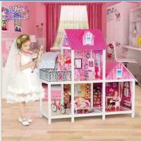 ราคา บ้านบาร์บี้ เกรดดี เป็นไม้อัด หลังใหญ่ (43068798949)