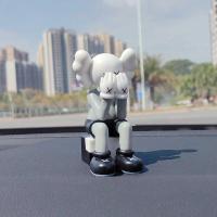 ราคา Sesame Street ท่านั่ง XX Eye ตุ๊กตาอินเทรนด์ KAWS ตกแต่งรถ ins อุปกรณ์ตกแต่งภายในรถยนต์ PVC Kos Creative (42375490400)